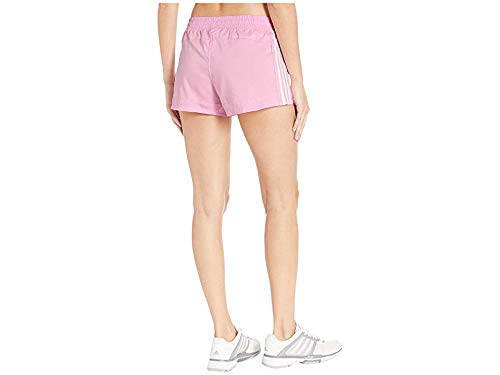 adidas 3-Stripe Woven Shorts True Pink/White XL