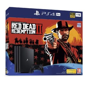 Sony PlayStation 4 Pro (1TB) Console with Red Dead Redemption 2 Bundle