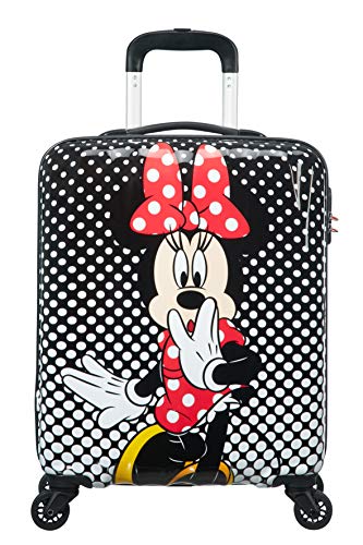 American Tourister Unisex-Adult's Children's Luggage, Multicolour (Minnie Mouse Polka Dot), S (55 cm-36 L)