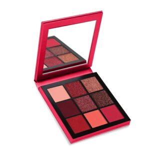 exclusive new huda beauty obsessions eyeshadow palette (ruby)