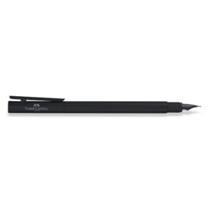 Faber-Castell Neo Slim Fountain Pen Metal Black Matt Spring EF matt black