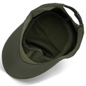 Rayna Fashion Waterproof Hats for Men Rain Waterproof Hats for Women Olive Green