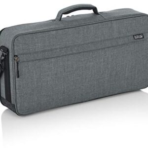 Gator Cases Transit Series Equipment and Accessory Bag; 24"x12" - Fits Headrush and Line 6 Helix Pedalboards (GT-2412-GRY)