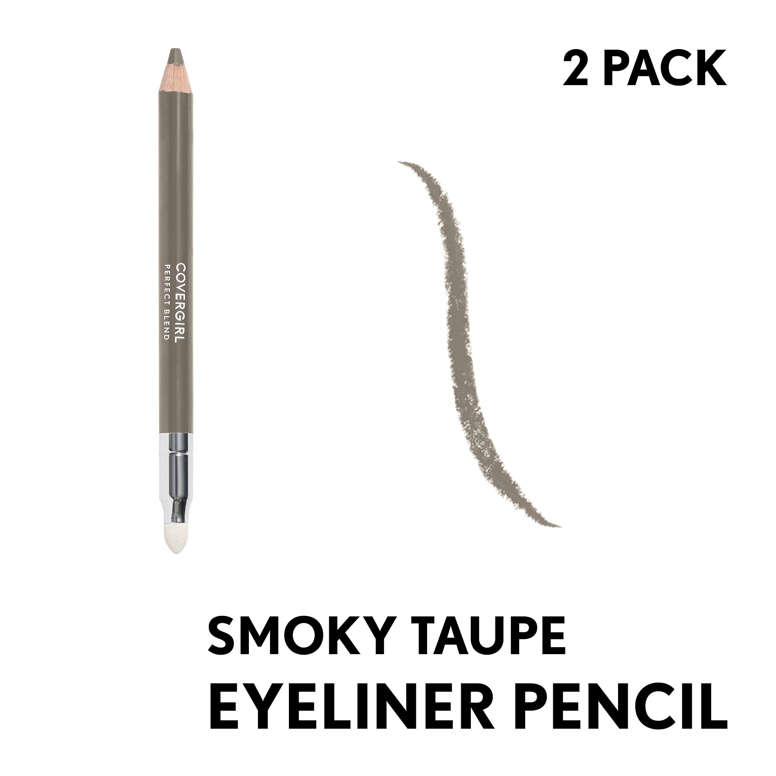 COVERGIRL Perfect Blend Eyeliner Pencil Smoky Taupe, 2 Count