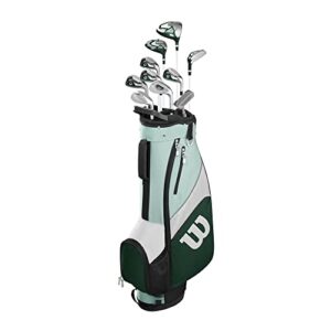 wilson golf profile sgi women's complete golf set — regular - carry, right hand, stand bag