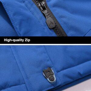 Mens Ski Jacket Fleece Jacket Snow Jacket Skiing Jacket Men Winter Coats for Men Snowboarding Jacket Waterproof Jacket US L=CN 3XL