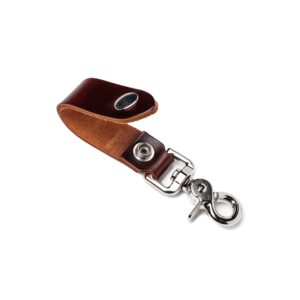 Relentless Tactical | The Ultimate Leather Keychain | Made in USA | Hand Made of Full Grain Leather | Luxury Valet Keychain | Quick Detach | Leather Belt Keeper | Key Ring Organizer