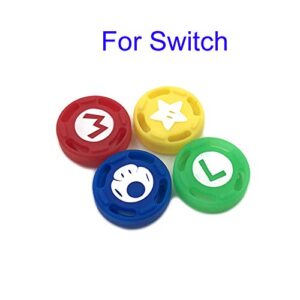 Silicone Analog Thumb Grip Stick Set Joystick Cap Thumbstick Cover for Nintendo Switch NS Joy-Con Controller