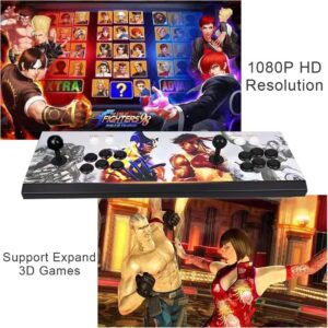 XFUNY Arcade Game Console 1080P 3D & 2D Games 8000 in 1 Pandora's Box 3D 2 Players Arcade Machine with Arcade Joystick Support Expand 8000+ Games for PC / Laptop / TV / PS4 (KOF)