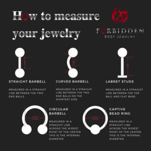 Forbidden Body Jewelry Long Belly Button Rings, Belly Button Jewelry, 14G Surgical Steel, Tri-Prong Round CZ Solitaire Belly Ring for Women, Internally Threaded (Gold/Clear)