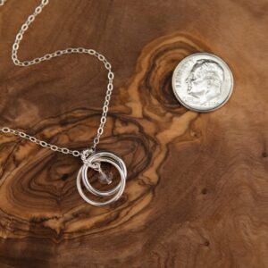 EFYTAL 21st Birthday Gifts for Her, Sterling Silver Necklace, 21 Year Old Birthday Gifts for Her, 21st Birthday Decorations for Her, Gifts for 21 Year Old Female, 21st Birthday Gifts for Daughter