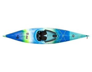 perception prodigy xs sit-inside kayak for kids and petite paddlers - deja vu