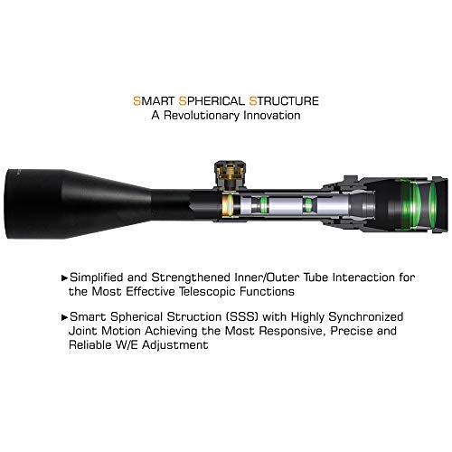 Leapers Inc., UTG BugBuster Riuflescope, 3-12x32mm, 1" Tube, Side AO, Mil-Dot Reticle, DT Rings, Black