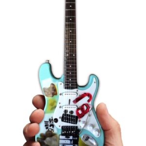 Billie Joe Armstrong"Blue" Green day Mini Guitar Replica Model