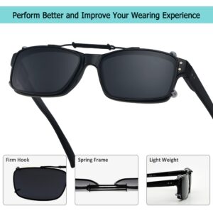 Clip on Sunglasses Polarized Lens