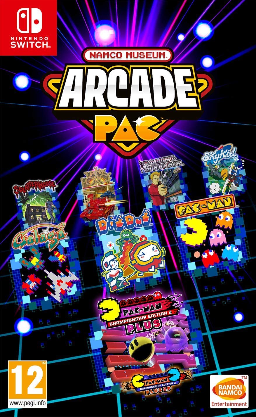 NAMCO MUSEUM ARCADE PAC (Nintendo Switch) UK IMPORT