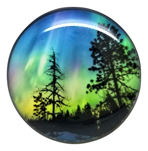 Pierced Republic Northern Lights Ear Plugs - Acrylic - Screw-On - New *Pair* - 8 Sizes (1/2" (12mm))