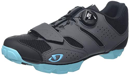 Giro Cylinder W Women's Mountain, Dirt, and Trail Cycling Shoe - 41, Dark Shadow/Iceberg (2020)