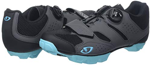 Giro Cylinder W Women's Mountain, Dirt, and Trail Cycling Shoe - 41, Dark Shadow/Iceberg (2020)