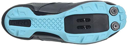 Giro Cylinder W Women's Mountain, Dirt, and Trail Cycling Shoe - 41, Dark Shadow/Iceberg (2020)