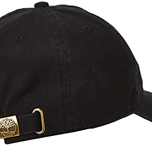 Timberland Men's Soundview Cotton Canvas Hat, Black, One Size