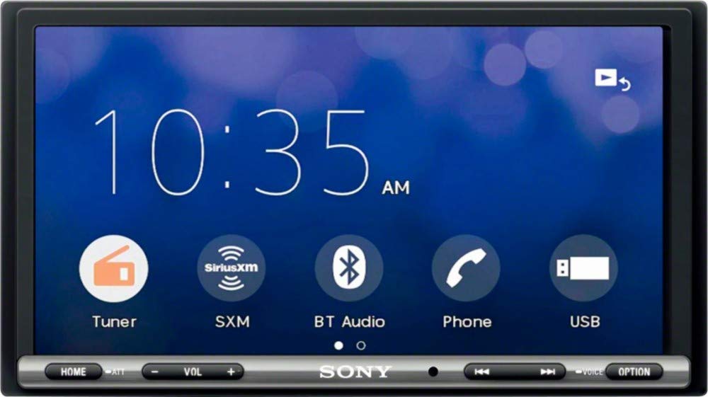 Sony - 7" Android Auto/Apple CarPlay Bluetooth in-Dash Digital Media Receiver