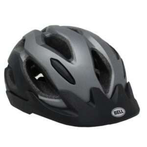 bell bike helmet matte black maverick (young/adult) with reflector