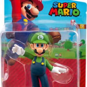 Super Mario Brothers World of Nintendo 2.5" Luigi Collectible Figure