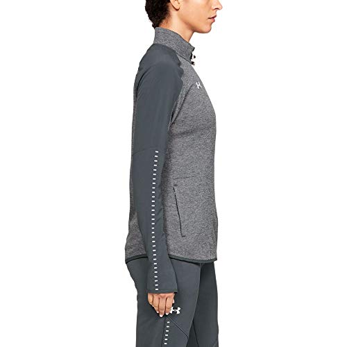 Under Armour Women's UA Knit Warm-Up ½ Zip SM Gray