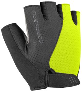 louis garneau air gel ultra cycling gloves - men's bright yellow medium