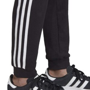 adidas Originals girls 3-stripes Pants, Black/White, Medium US