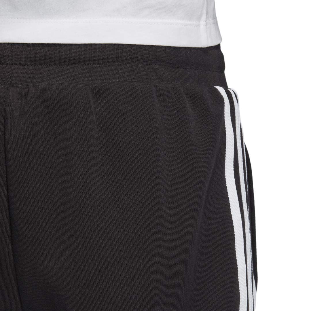 adidas Originals girls 3-stripes Pants, Black/White, Medium US