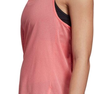 adidas Women's Response Light Speed Running Tank Top (M, Shock Red)