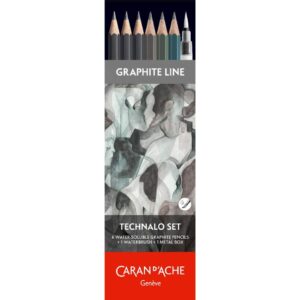 CARAN D'ACHE 0779-307 Caran d'Ache Gift Set, Graphite Line, Technaro Assortment, Genuine Import