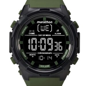 Timex Mens Digital Watch with Resin Strap TW5M22200