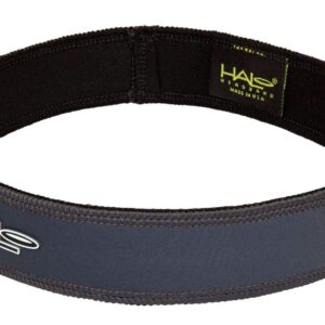 Halo Headband Sweatband Slim, 1", Charcoal