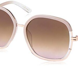 Jessica Simpson Women's J5443 Retro Vintage Square Sunglasses with UV400 Protection - Glamorous Sunglasses for Women, 60mm