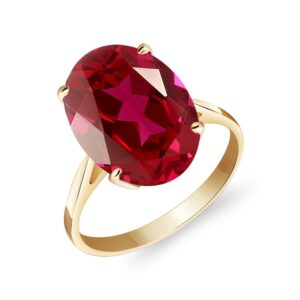 galaxy gold gg 7.5 ct 14k solid gold ring oval-shaped ruby (7)