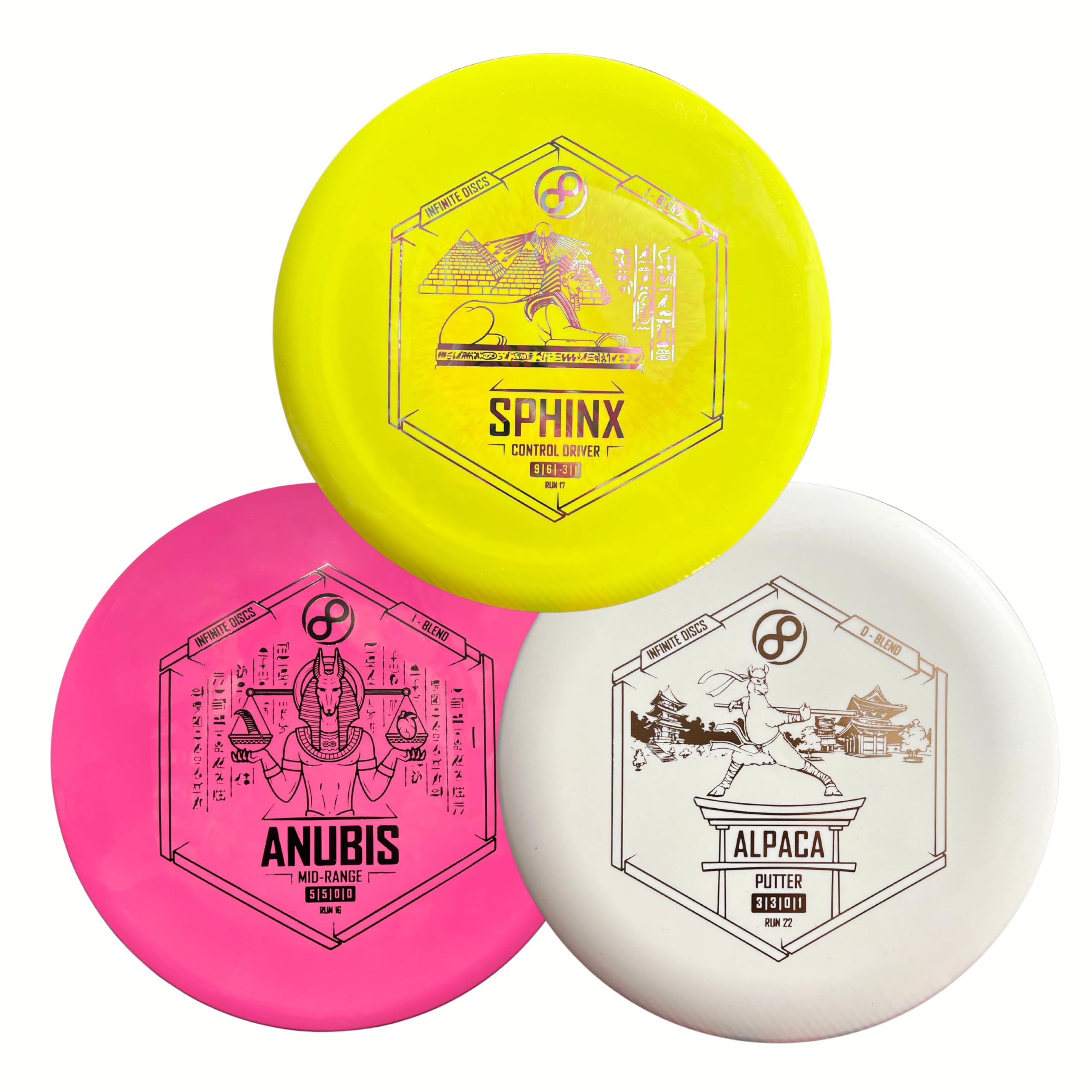 Infinite Discs Disc Golf Beginner Starter Set