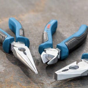 Bosch Professional Three-Part Pliers Set (Combination Pliers, Needle-Nose Pliers and Side Cutters, with L-BOXX Inlay)