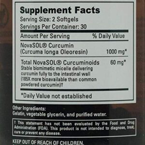 OptimaEarth Liquid Gold Curcumin with NovaSOL - Enhanced Absorption Turmeric Supplement - Supports Joint and Immune System Health - 185x More Bioavailable Than Traditional Curcumin Products