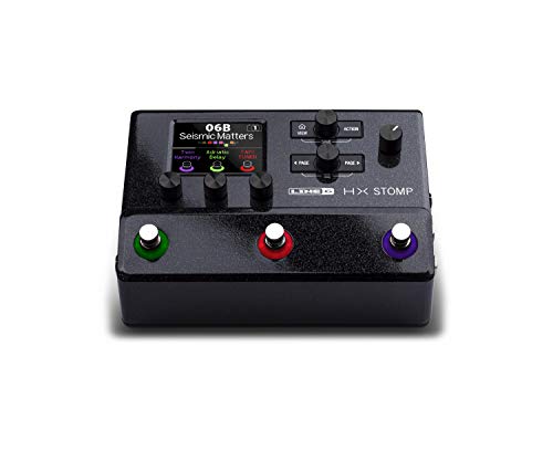 Line 6 HX Stomp Multi-Effects Guitar Pedal, Black