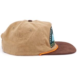 Coloradical F.M.B. Corduroy Snapback Hat (Brown)