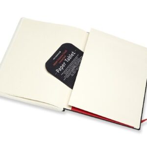 Moleskine Adobe Creative Cloud Paper Tablet, Extra Large, Black, Hard Cover (7.5 x 9.75) 176 Pages