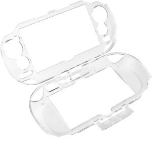 RDFJ Full Cover Compatible with PSVita PCH-1000 Crystal Clear Hard Case for PSVita1000