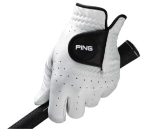 new 2019 ping tour men's glove with solite® premium cabretta leather with micro-pur™ technology (worn on lh - cadet ml)