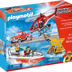 Playmobil Fire Rescue Mission [Amazon Exclusive]