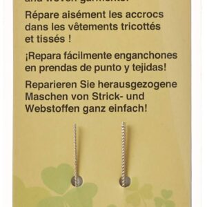 Clover Snag Repair Needles, Silver 2 Count