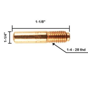 Tips Miller M-15/25/40 & Hobart .035" 000-068 000068 Replacement Contact (.035" - 10 tips)