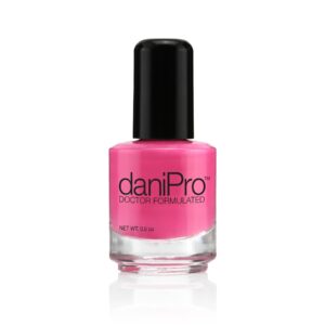 daniPro Doctor Formulated bright pink Nail Polish My Girl - Fingernail Polish & Toenail Polish, 0.5 oz with Biotin & Vitamins - Vegan Formula for Healthy Nails - Manufactured in the USA